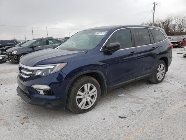 Photo 1 from auction – 2018 HONDA PILOT LX with VIN 5FNYF5H15JB019433