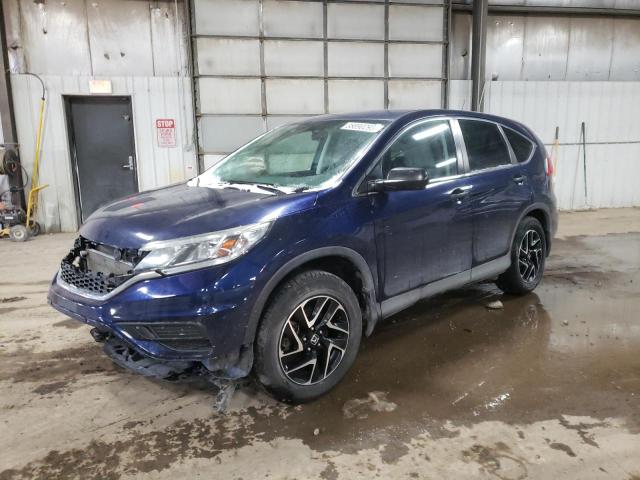 Photo 1 from auction – 2016 HONDA CR-V SE with VIN 5J6RM4H49GL103799