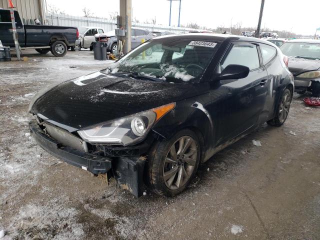 HYUNDAI VELOSTER 2017 with VIN KMHTC6AD9HU307580 - Photo from auction