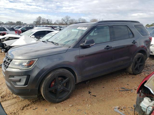 FORD EXPLORER S 2016 with VIN 1FM5K8GT6GGD24419 - Photo from auction