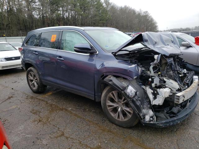 Photo 4 from auction – 2015 TOYOTA HIGHLANDER with VIN 5TDKKRFH2FS103138