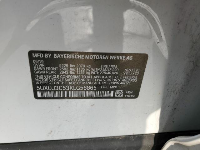 Photo 14 from auction – 2019 BMW X4 XDRIVE3 with VIN 5UXUJ3C53KLG56865