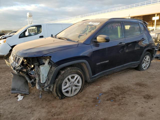 JEEP COMPASS SP 2018 with VIN 3C4NJCAB0JT204659 - Photo from auction