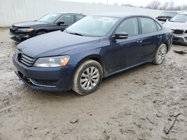 Photo 1 from auction – 2013 VOLKSWAGEN PASSAT S with VIN 1VWAP7A3XDC008688