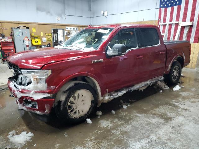 FORD F150 SUPER 2018 with VIN 1FTEW1E54JFE74658 - Photo from auction