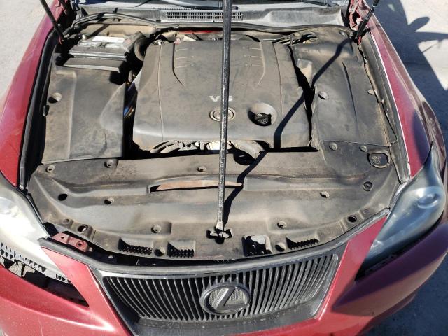 Photo 11 from auction – 2007 LEXUS IS with VIN JTHBK262172054475