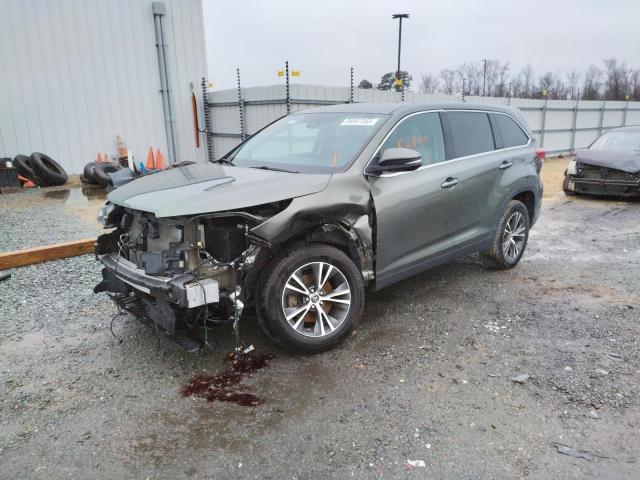 TOYOTA HIGHLANDER 2019 with VIN 5TDZZRFH7KS352118 - Photo from auction
