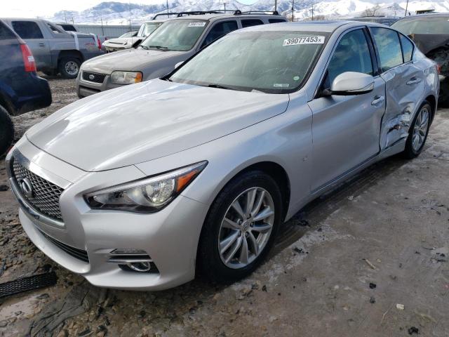 Photo 1 from auction – 2014 INFINITI Q50 BASE with VIN JN1BV7ARXEM691587