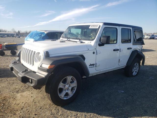 Photo 1 from auction – 2022 JEEP WRANGLER U with VIN 1C4HJXDM2NW273628
