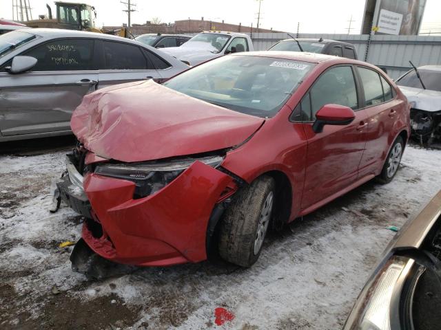 TOYOTA COROLLA LE 2021 with VIN 5YFEPMAE8MP175272 - Photo from auction