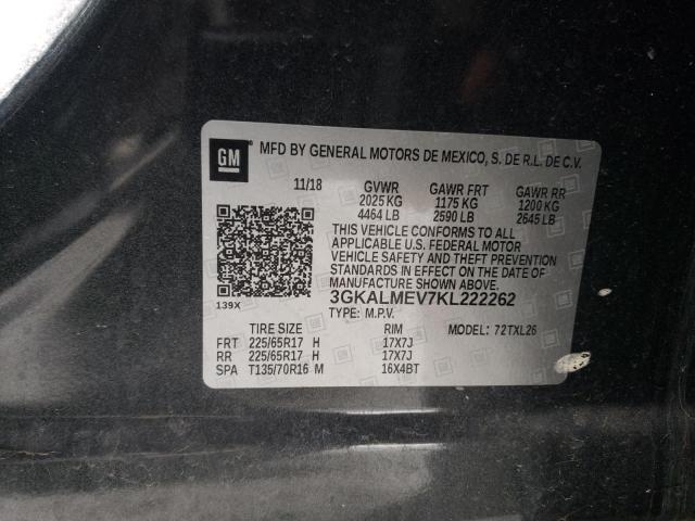 Photo 14 from auction – 2019 GMC TERRAIN SL with VIN 3GKALMEV7KL222262