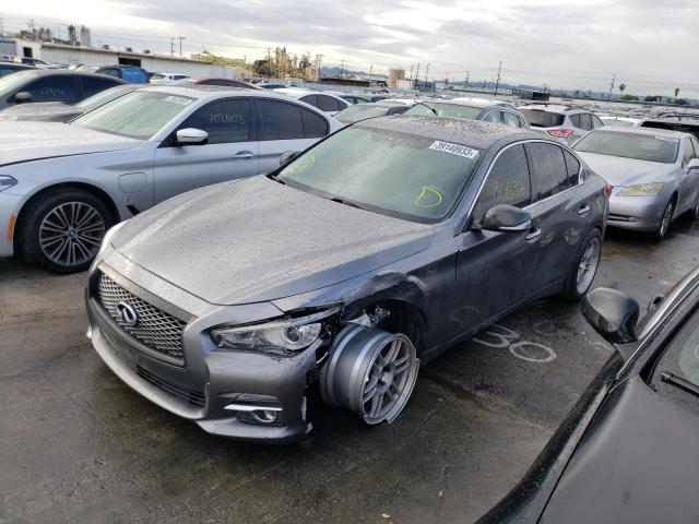 INFINITI Q50 BASE 2017 with VIN JN1CV7AP5HM641283 - Photo from auction