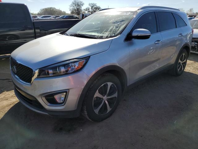 KIA SORENTO EX 2017 with VIN 5XYPH4A16HG193993 - Photo from auction