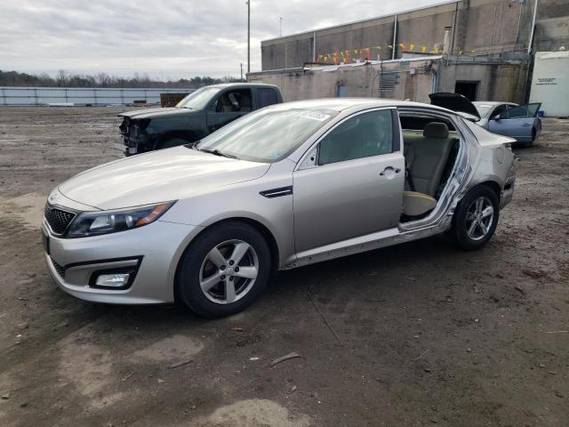 KIA OPTIMA LX 2014 with VIN 5XXGM4A73EG267788 - Photo from auction