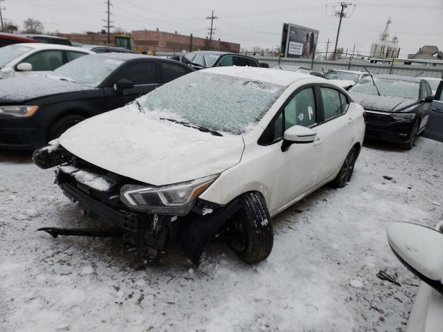 NISSAN VERSA SV 2021 with VIN 3N1CN8EV7ML892373 - Photo from auction