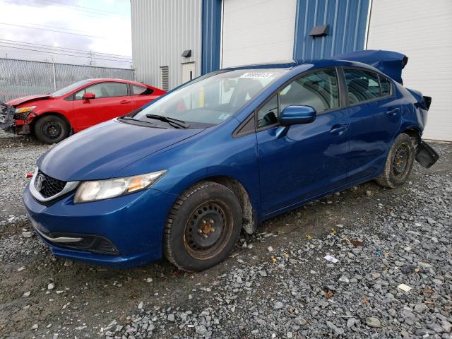 HONDA CIVIC LX 2014 with VIN 2HGFB2F53EH044985 - Photo from auction