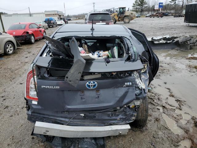 Photo 6 from auction – 2014 TOYOTA PRIUS with VIN JTDKN3DU2E1767102