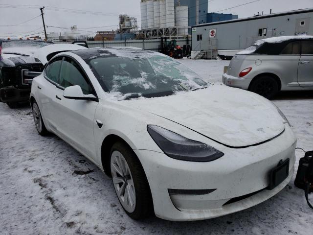 Photo 4 from auction – 2022 TESLA MODEL 3 with VIN 5YJ3E1EA6NF185217