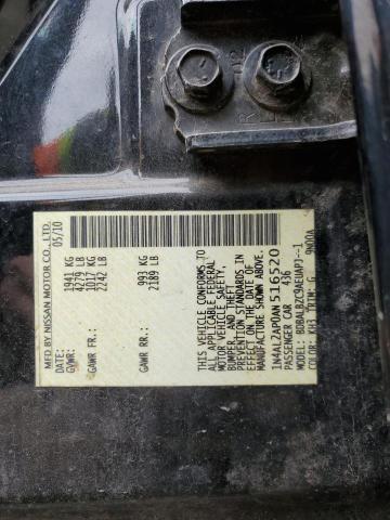 Photo 10 from auction – 2010 NISSAN ALTIMA BAS with VIN 1N4AL2AP0AN516520