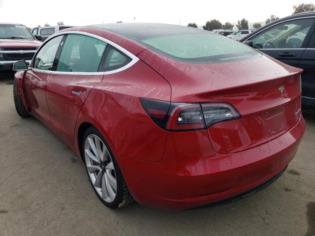 Photo 2 from auction – 2018 TESLA MODEL 3 with VIN 5YJ3E1EB3JF075390