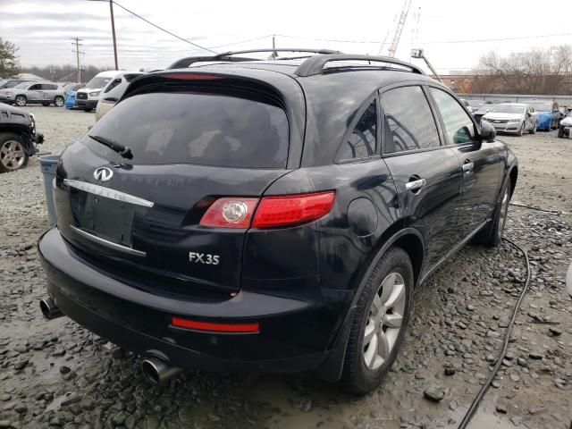 Photo 3 from auction – 2005 INFINITI FX35 with VIN JNRAS08W25X206281
