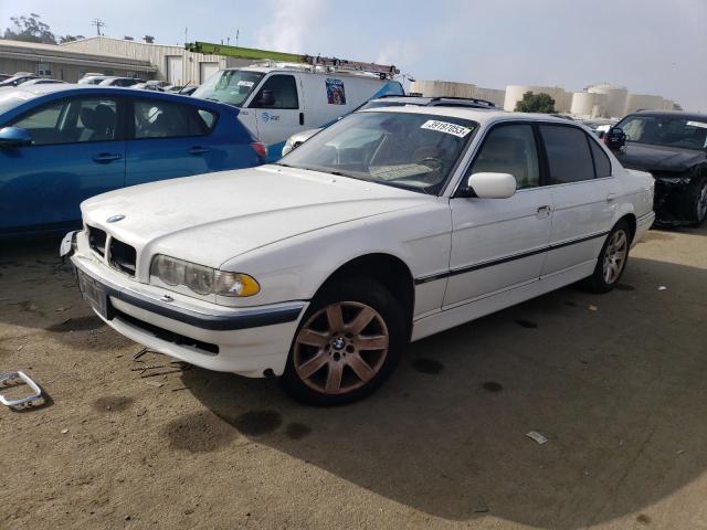 BMW 740 IL 2001 with VIN WBAGH83401DP29496 - Photo from auction