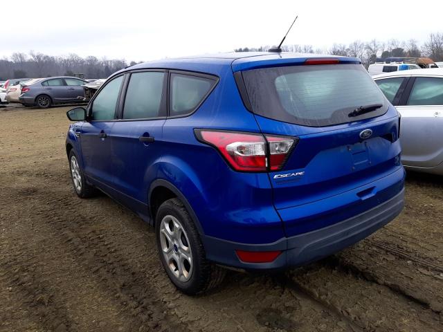Photo 2 from auction – 2018 FORD ESCAPE S with VIN 1FMCU0F72JUC95369