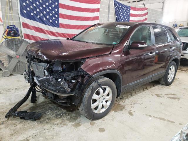 KIA SORENTO BA 2011 with VIN 5XYKT3A1XBG130535 - Photo from auction