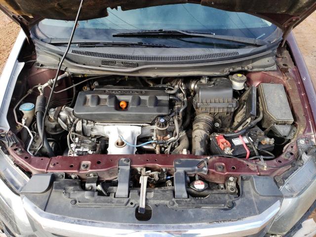 Photo 11 from auction – 2012 HONDA CIVIC LX with VIN 19XFB2F54CE071295