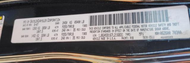 Photo 14 from auction – 2007 JEEP WRANGLER S with VIN 1J8GA59167L216831