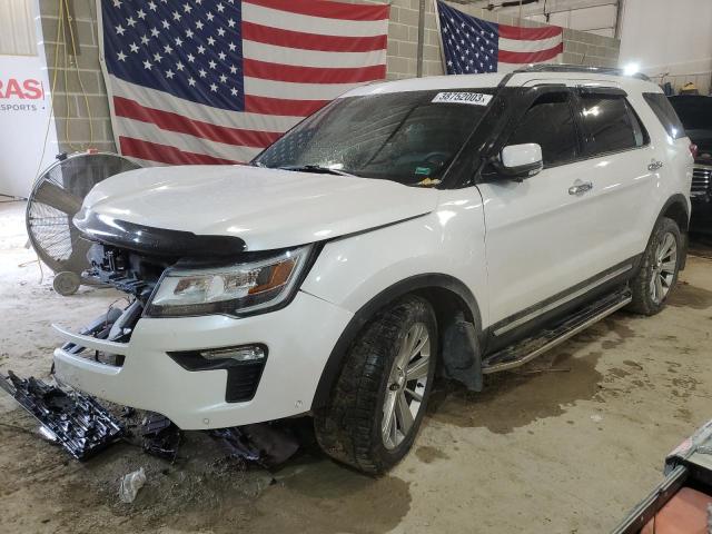 FORD EXPLORER L 2018 with VIN 1FM5K8F80JGC66585 - Photo from auction