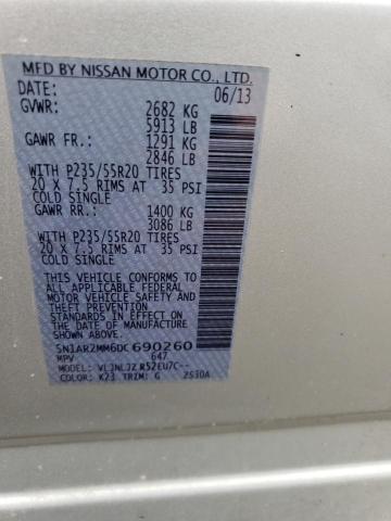Photo 14 from auction – 2013 NISSAN PATHFINDER with VIN 5N1AR2MM6DC690260