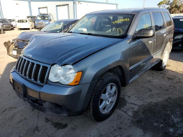 JEEP GRAND CHER 2008 with VIN 1J8GR48KX8C190216 - Photo from auction