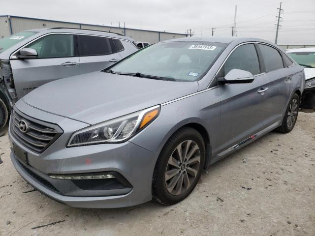 HYUNDAI SONATA SPO 2015 with VIN 5NPE34AF4FH149241 - Photo from auction