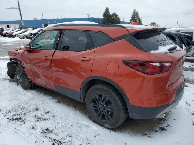 Photo 2 from auction – 2021 CHEVROLET BLAZER 2LT with VIN 3GNKBCRS8MS520705