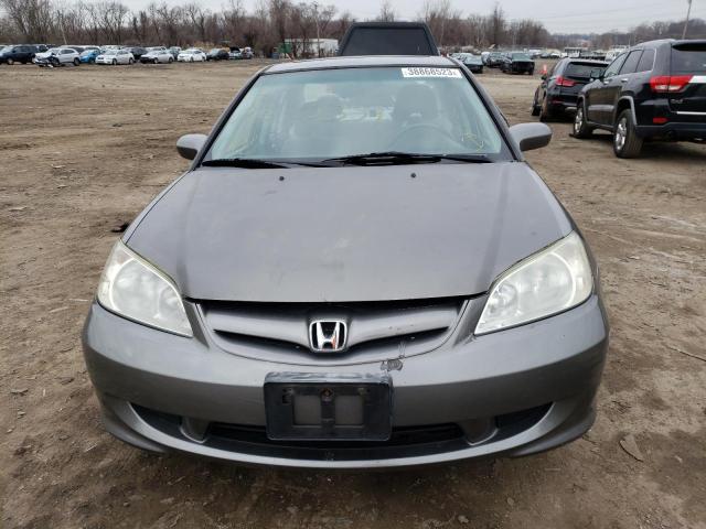Photo 5 from auction – 2005 HONDA CIVIC EX with VIN 2HGES26775H610787
