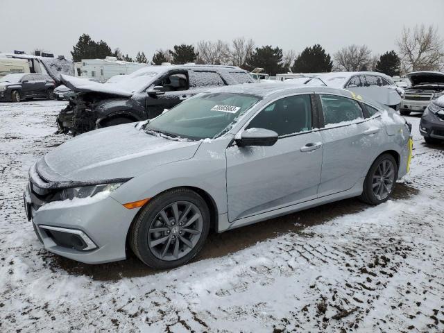 HONDA CIVIC EX 2019 with VIN 19XFC1F30KE203330 - Photo from auction