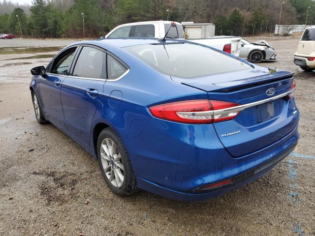 Photo 2 from auction – 2017 FORD FUSION SE with VIN 3FA6P0HD0HR262163