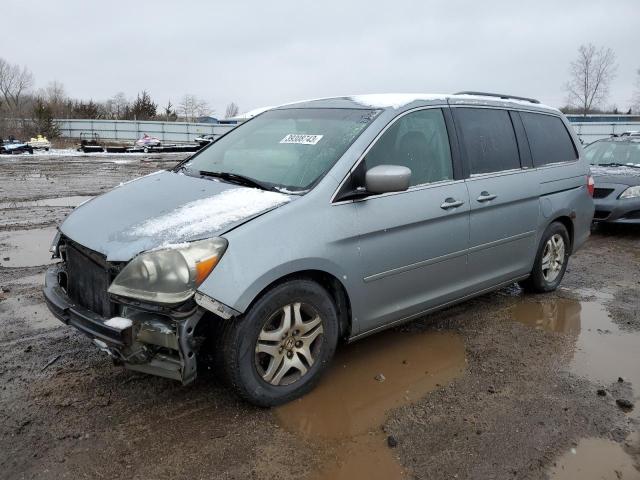 HONDA ODYSSEY EX 2005 with VIN 5FNRL38735B136682 - Photo from auction
