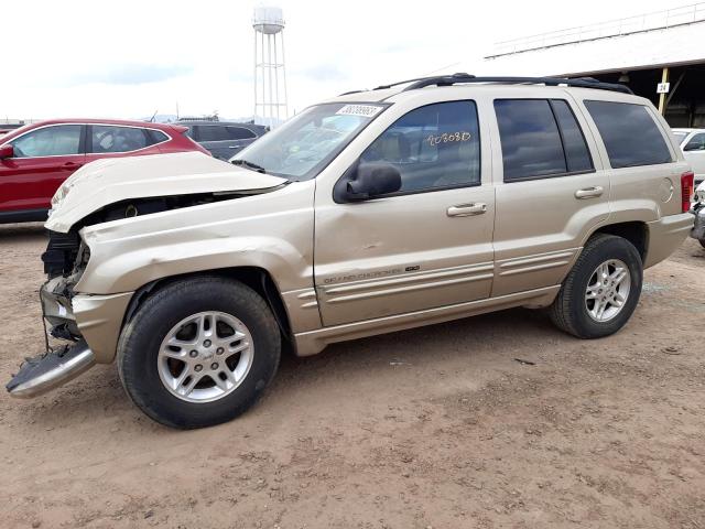 JEEP GRAND CHER 2000 with VIN 1J4GW58N3YC172375 - Photo from auction
