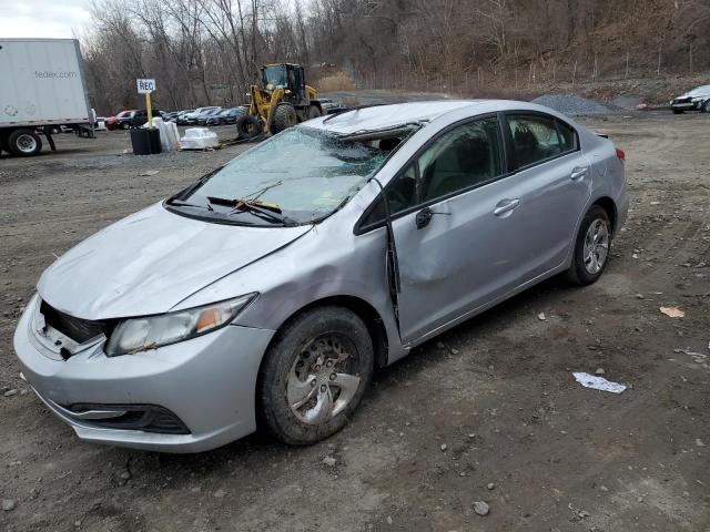 HONDA CIVIC LX 2014 with VIN 19XFB2F54EE254103 - Photo from auction