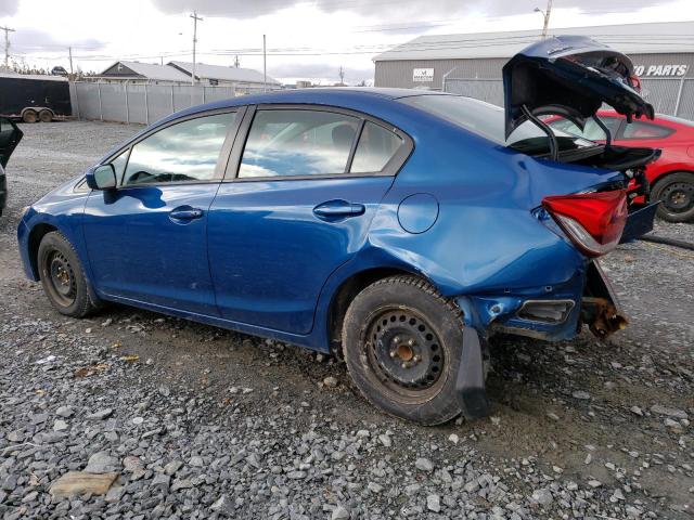 Photo 2 from auction – 2014 HONDA CIVIC LX with VIN 2HGFB2F53EH044985