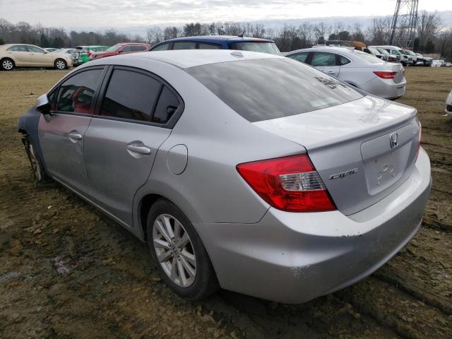 Photo 2 from auction – 2012 HONDA CIVIC EX with VIN 19XFB2F83CE326075