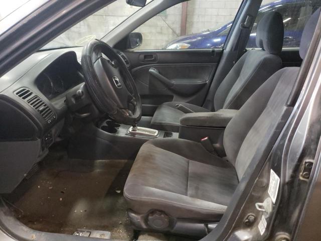 Photo 7 from auction – 2005 HONDA CIVIC LX with VIN 2HGES166X5H022867