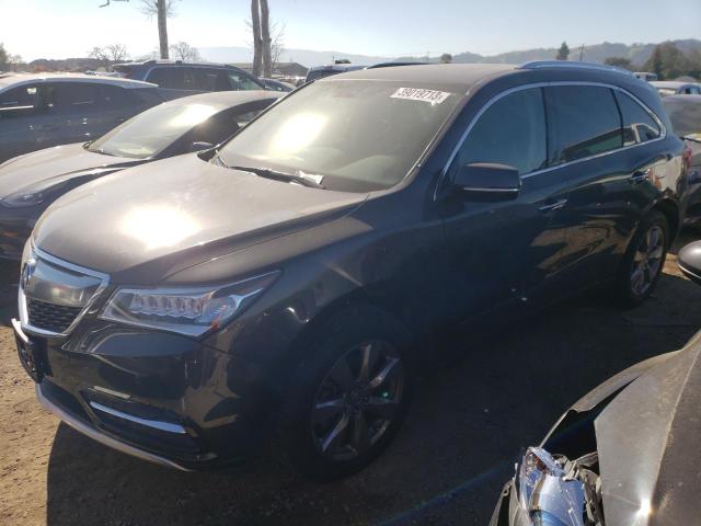 ACURA MDX ADVANC 2015 with VIN 5FRYD4H81FB028682 - Photo from auction