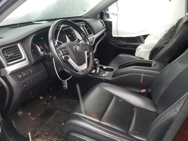 Photo 7 from auction – 2019 TOYOTA HIGHLANDER with VIN 5TDJZRFH6KS992379