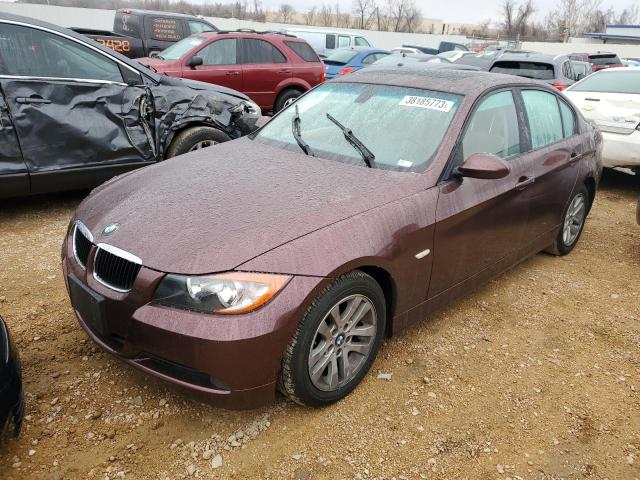 BMW 328 I 2007 with VIN WBAVA37557NE26897 - Photo from auction