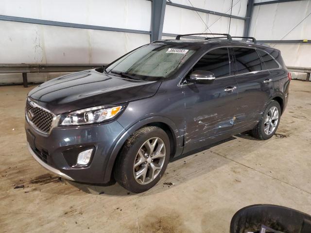 KIA SORENTO SX 2017 with VIN 5XYPKDA50HG336702 - Photo from auction