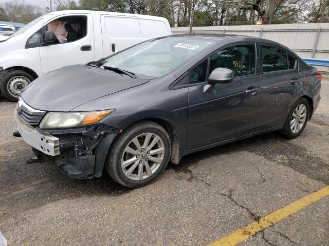 Foto 1 de la subasta – 2012 HONDA CIVIC EXL con VIN 2HGFB2F97CH509722