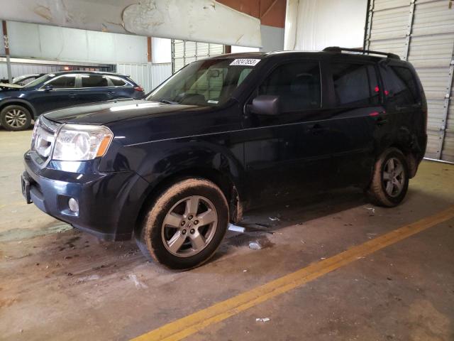HONDA PILOT EXLN 2011 with VIN 5FNYF4H7XBB106583 - Photo from auction